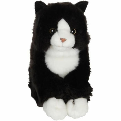 Fluffy toy Gipsy Cat Black/White - Little Baby Shop