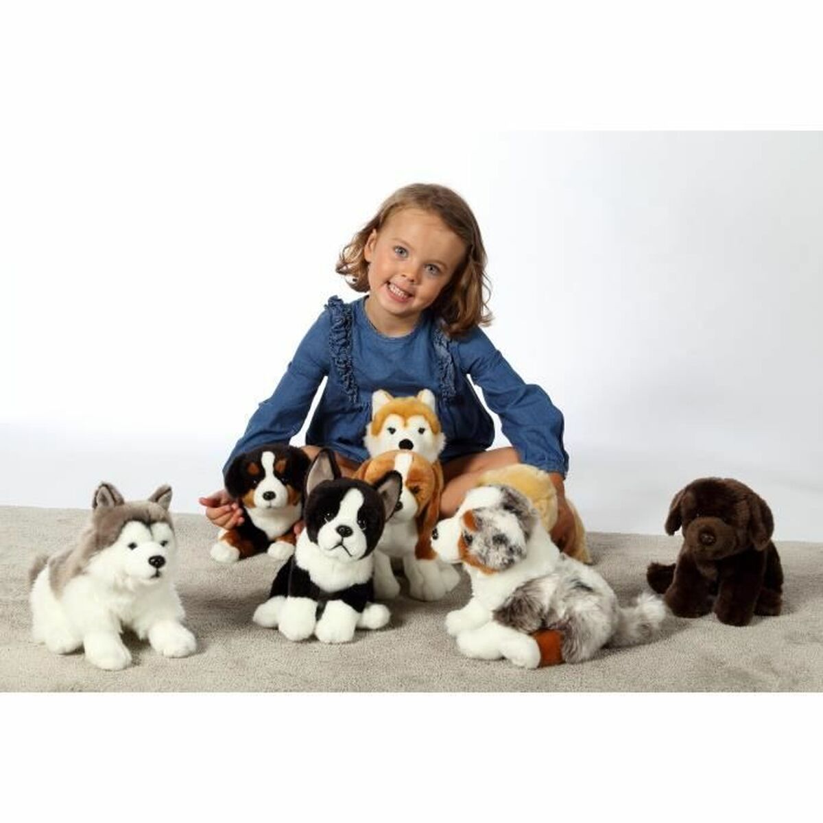 Fluffy toy Gipsy Dog - Little Baby Shop