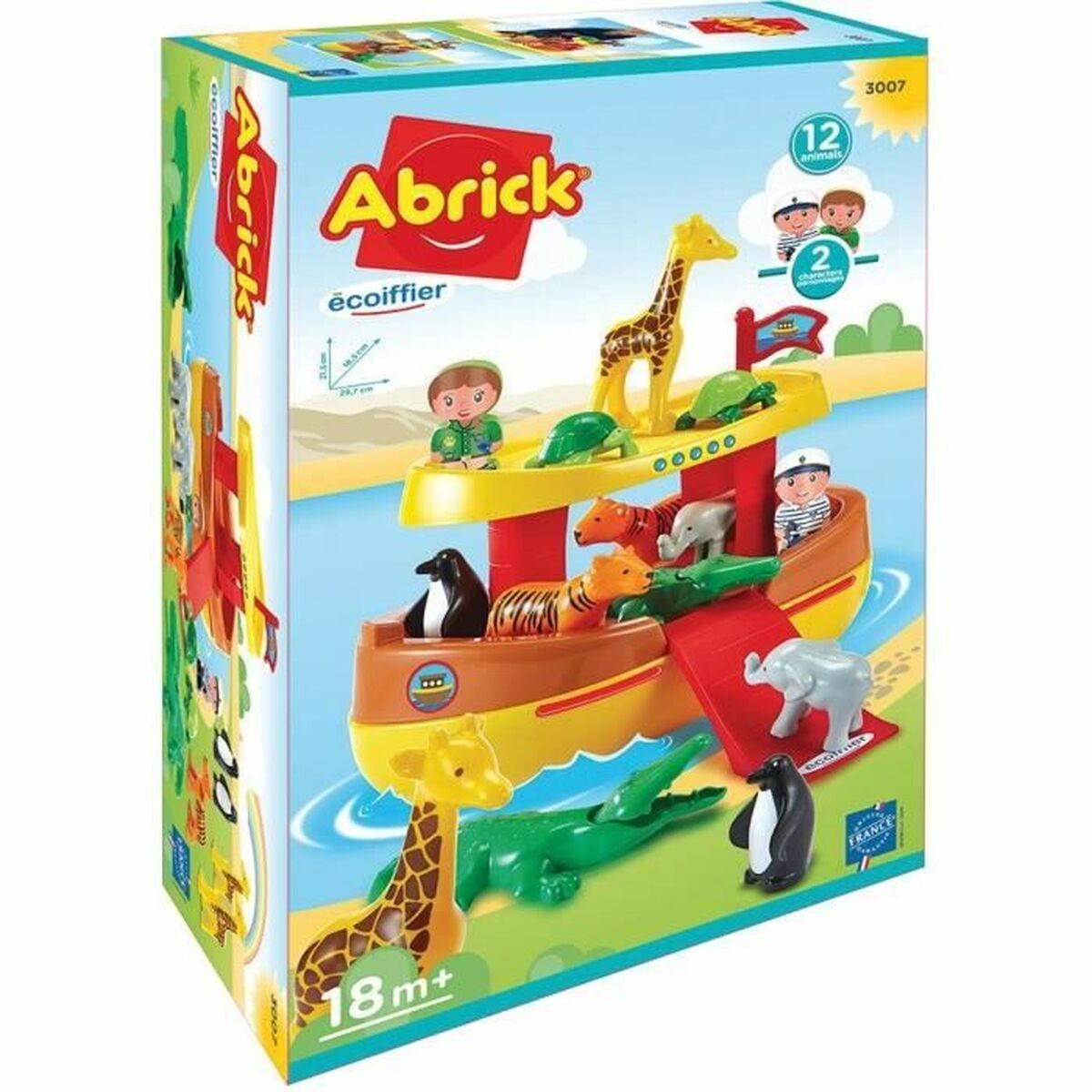 Playset Ecoiffier Noah's Ark 14 Pieces - Little Baby Shop