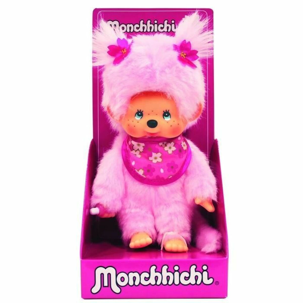 Doll Bandai MONCHHICHI Pinky - Little Baby Shop