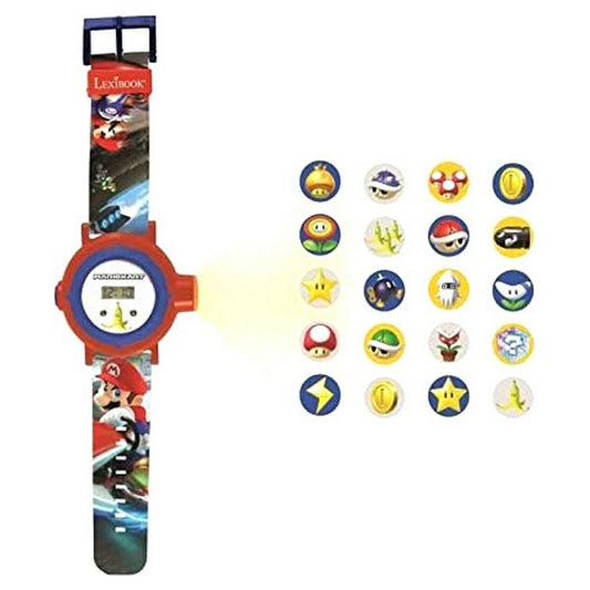 Digital clock Mario Kart Lexibook DMW050NI - Little Baby Shop