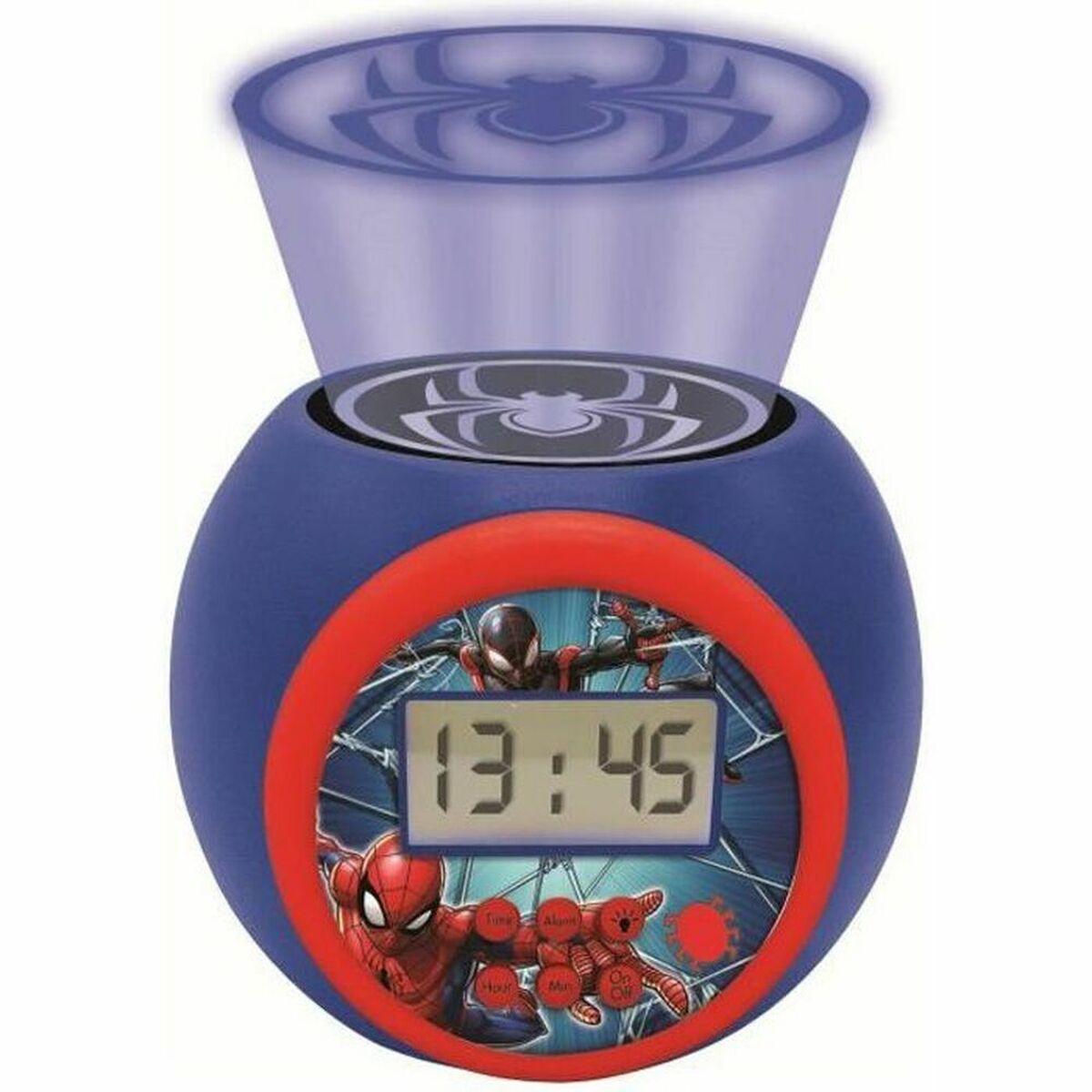 Alarm Clock Lexibook Spider-Man Projector - Little Baby Shop