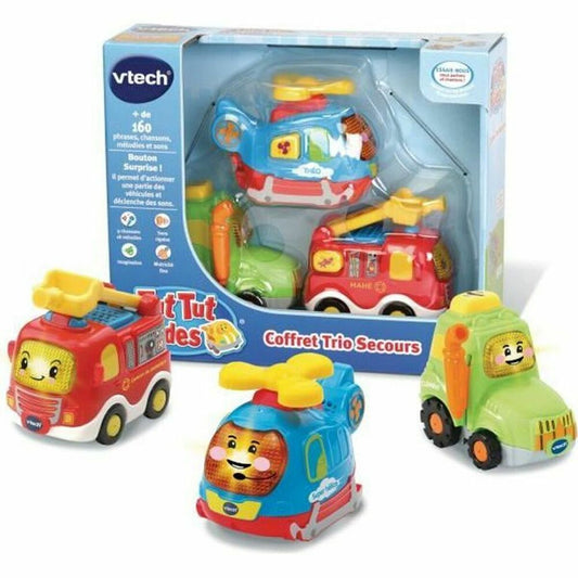 Set of 3 Cars Vtech Tut Tut Bolides Multicolour - Little Baby Shop