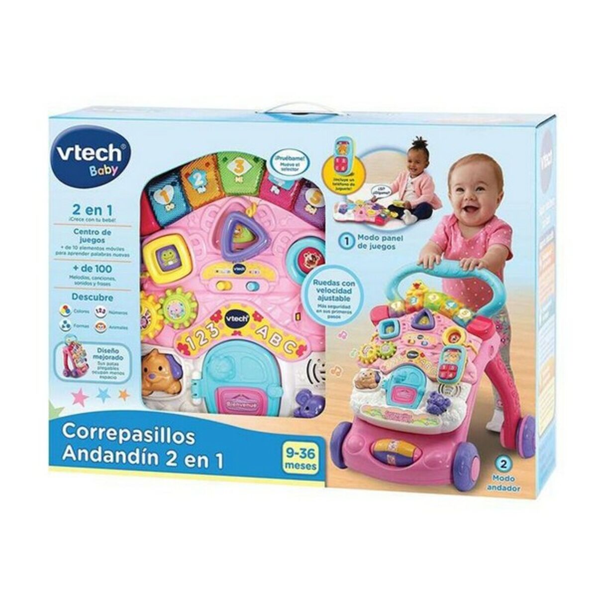 Tricycle Vtech Pink (9+ Months) (ES) - Little Baby Shop