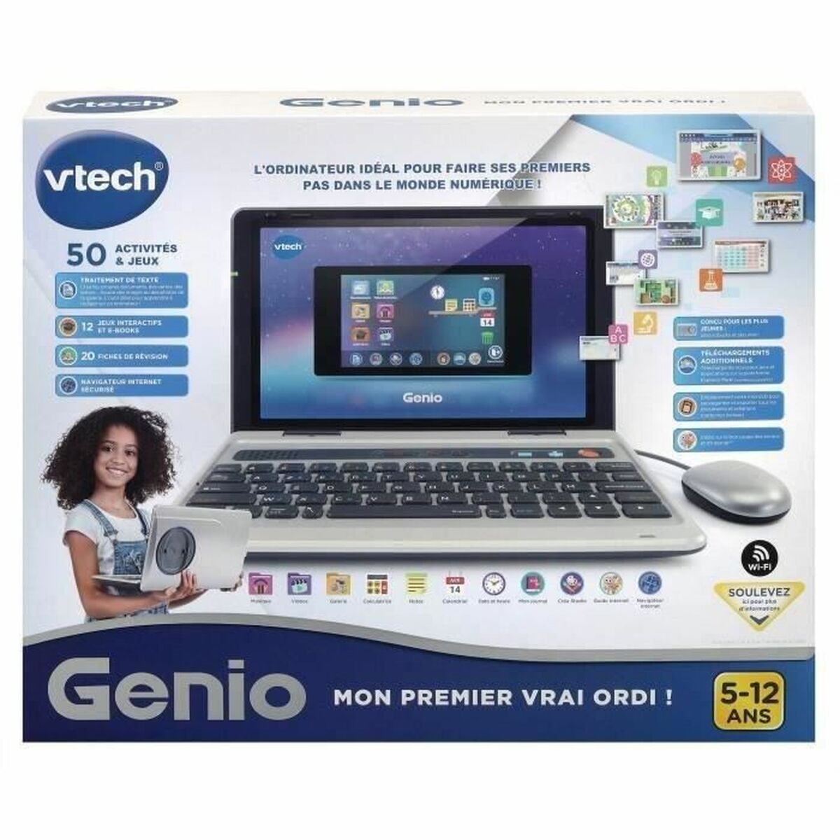 Laptop computer Vtech MON PREMIER VRAI ORDI ! (FR) - Little Baby Shop