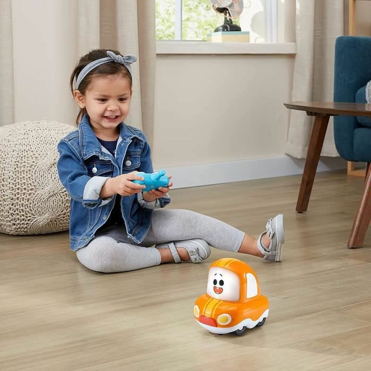 Remote-Controlled Car Vtech   Orange Multicolour - Little Baby Shop