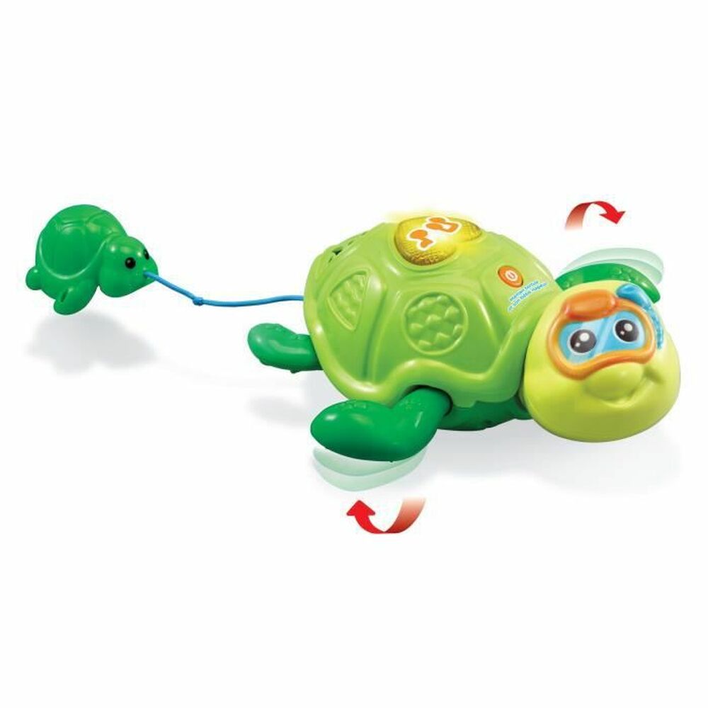 Bath Toy Vtech Baby Mother Turtle and Baby Swimmer underwater - Little Baby Shop