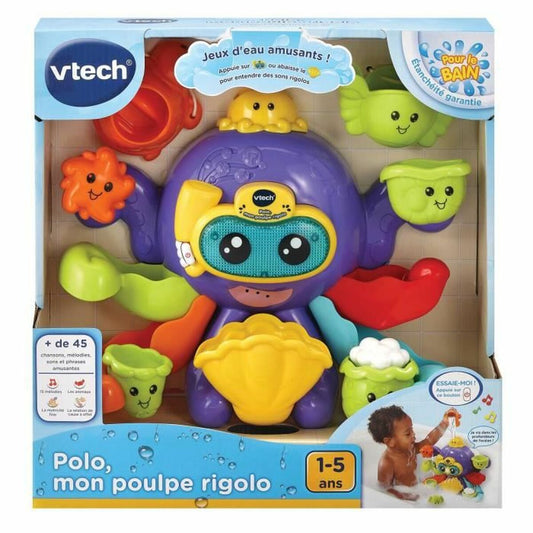 Bath Toy Vtech Baby Polo, My Funny Octopus underwater - Little Baby Shop