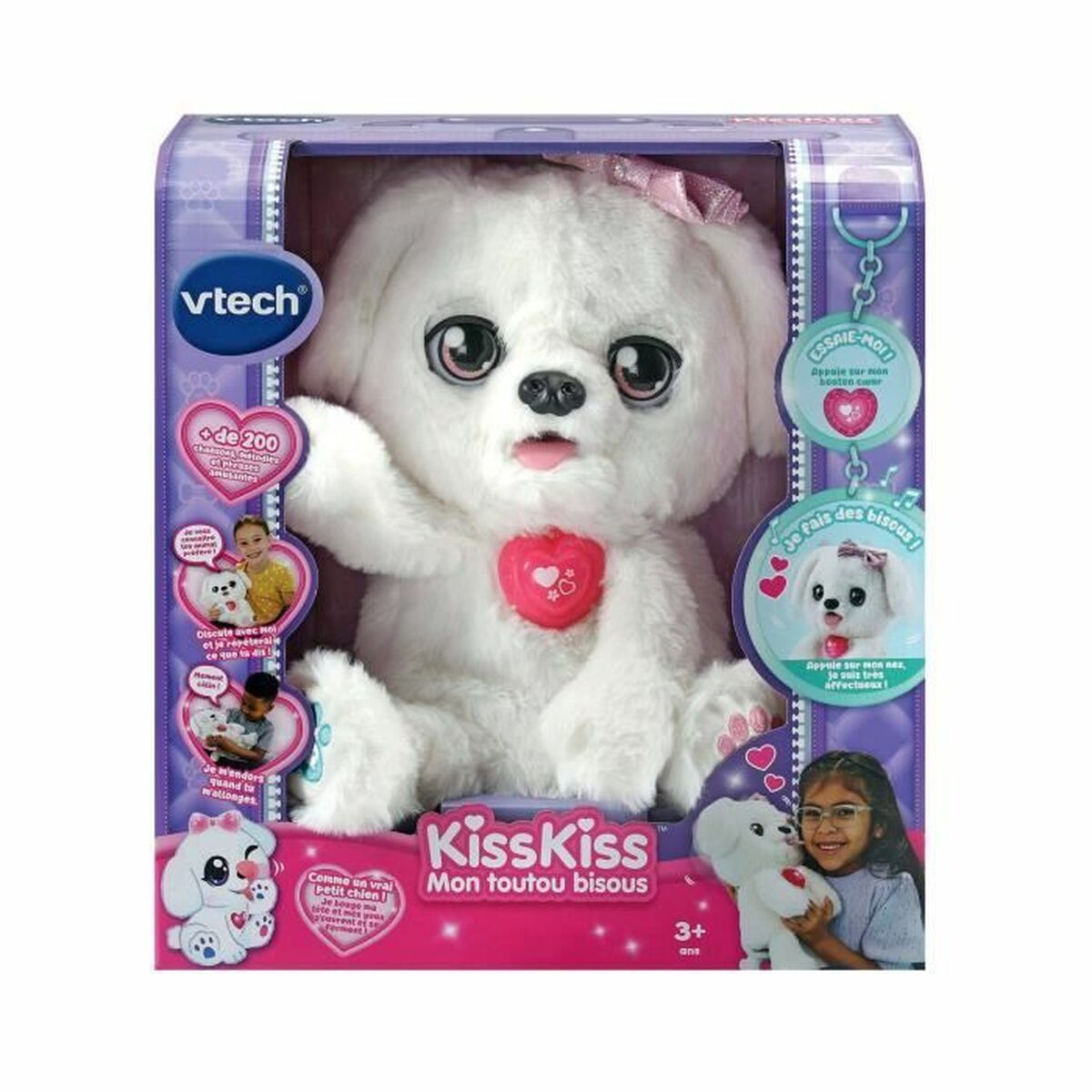 Interactive Pet Vtech KissKiss Modern - Little Baby Shop