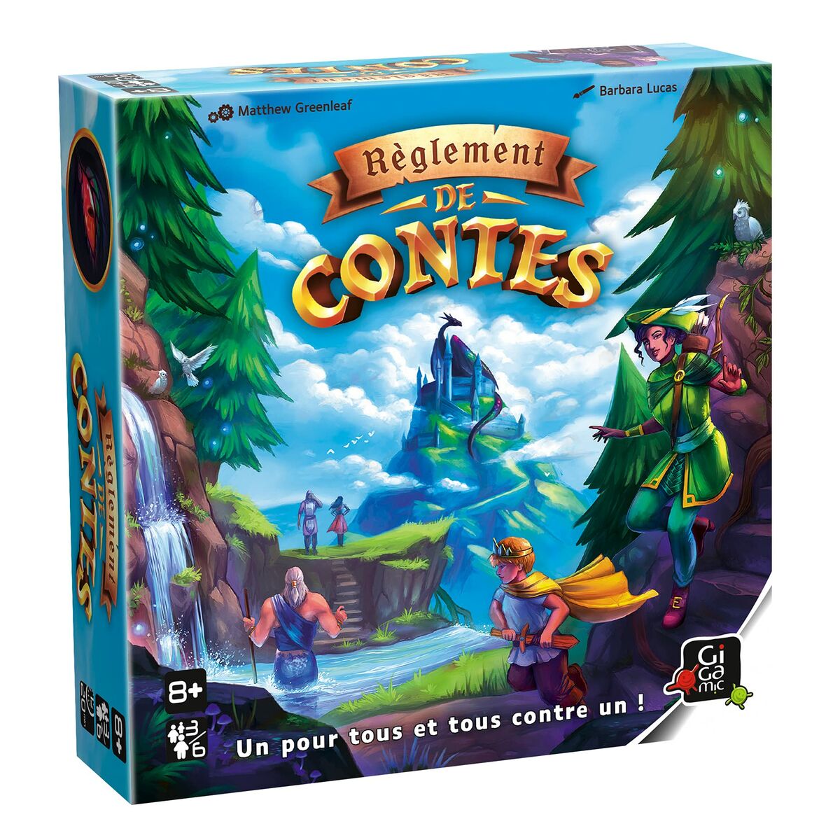 Board game Gigamic REGLEMENT DE CONTES (FR) - Little Baby Shop