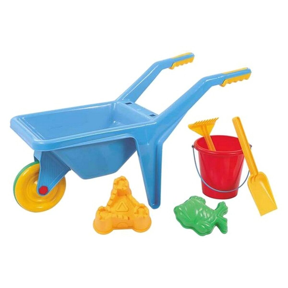 Beach Cart Set with Accessories AVC 13078 (6 pcs) 63 x 34 x 30 cm - Little Baby Shop