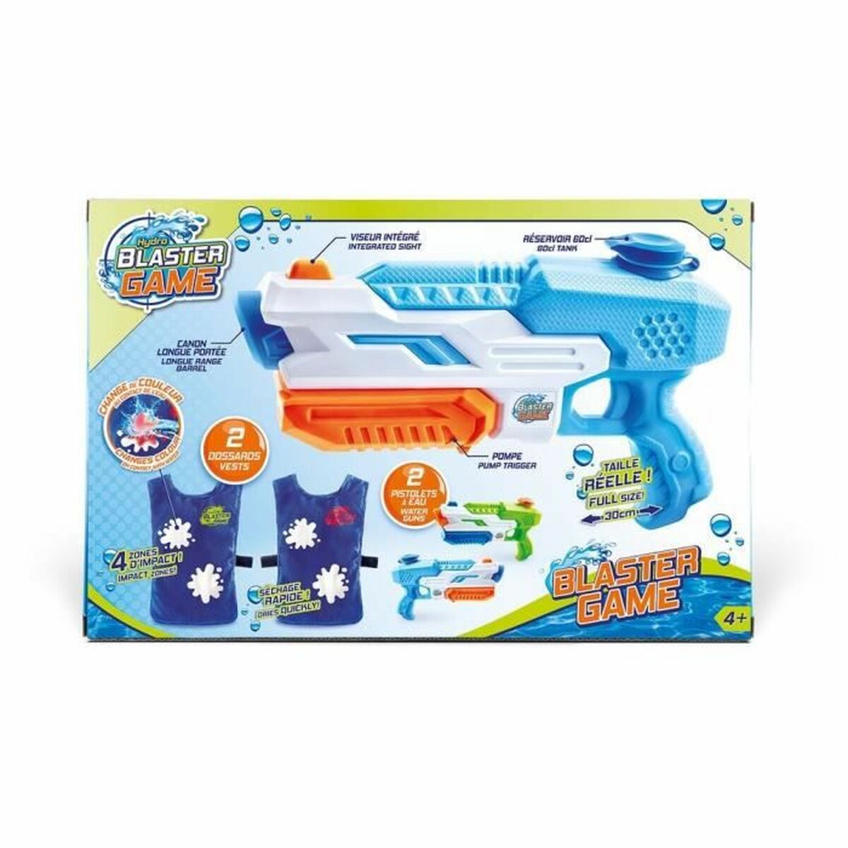 Water Pistol with Tank Canal Toys Water Game (FR) - Little Baby Shop