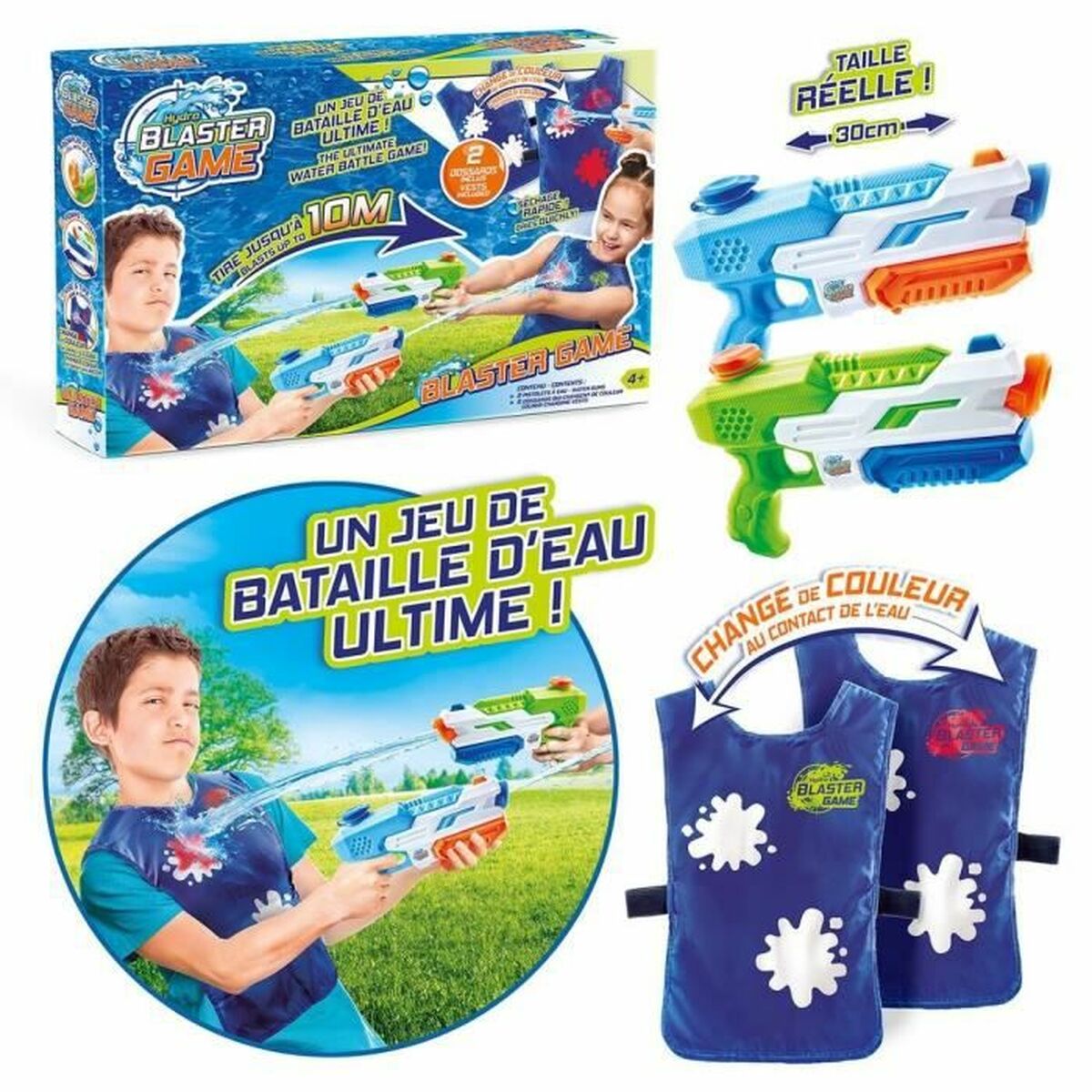 Water Pistol with Tank Canal Toys Water Game (FR) - Little Baby Shop