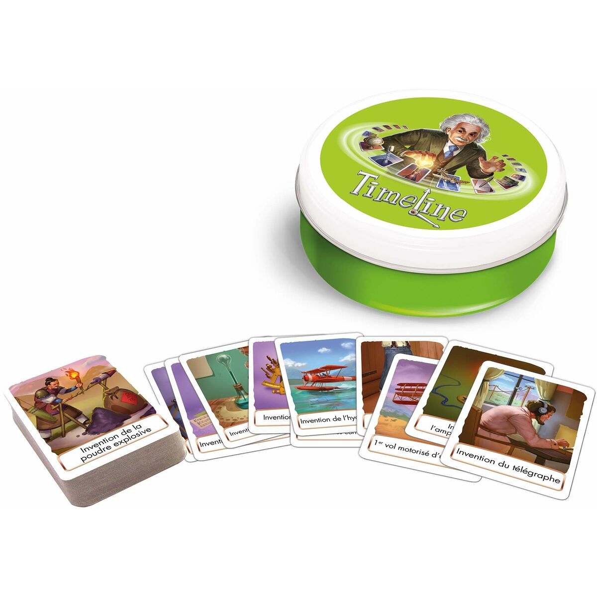 Board game Asmodee Timeline Inventions (FR) - Little Baby Shop