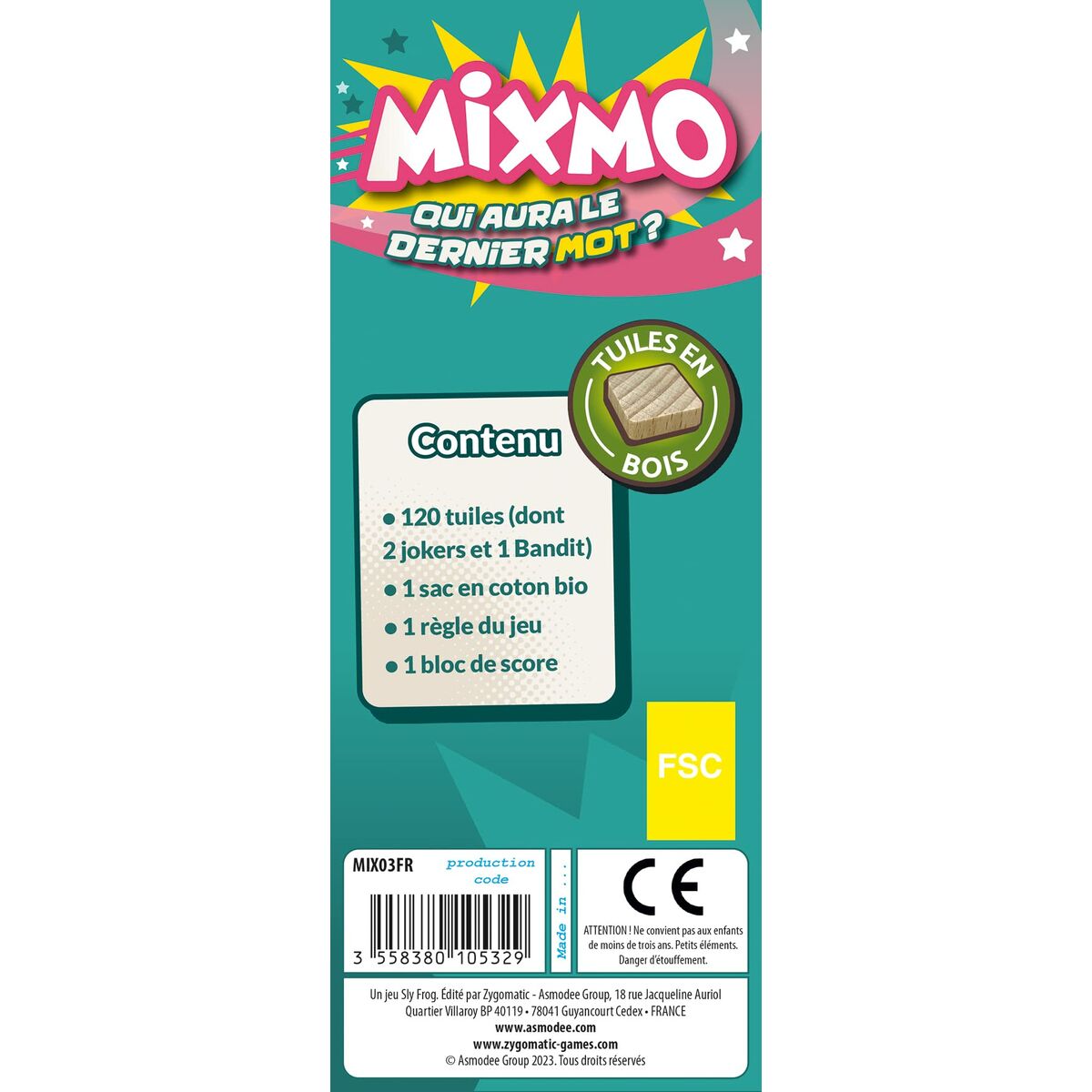 Board game Asmodee MixMo (FR) - Little Baby Shop