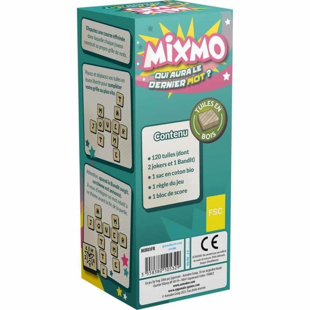 Board game Asmodee MixMo (FR) - Little Baby Shop