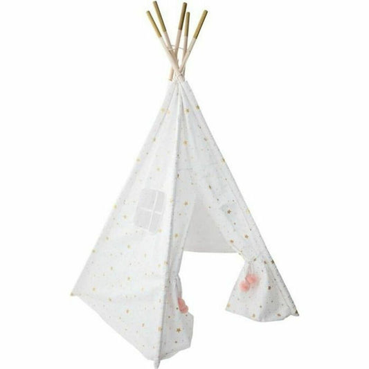 Tent Atmosphera Stars Window Tipi (160 x 130 x 130 cm) - Little Baby Shop