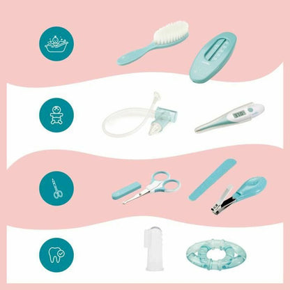 Hygiene set Babymoov Blue Grey - Little Baby Shop