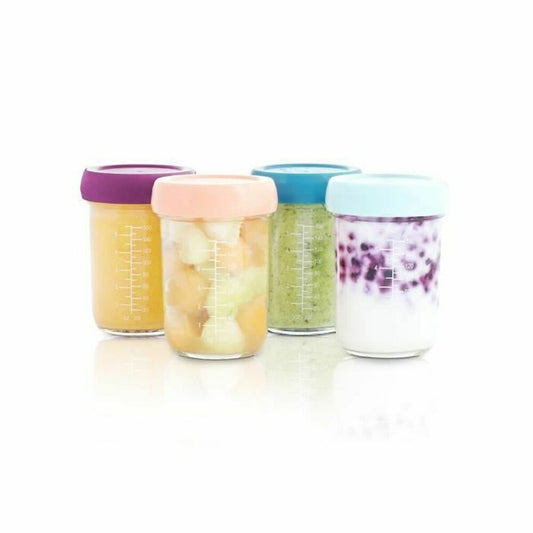 Food Preservation Container Babymoov Airtight 4 x 240 ml - Little Baby Shop