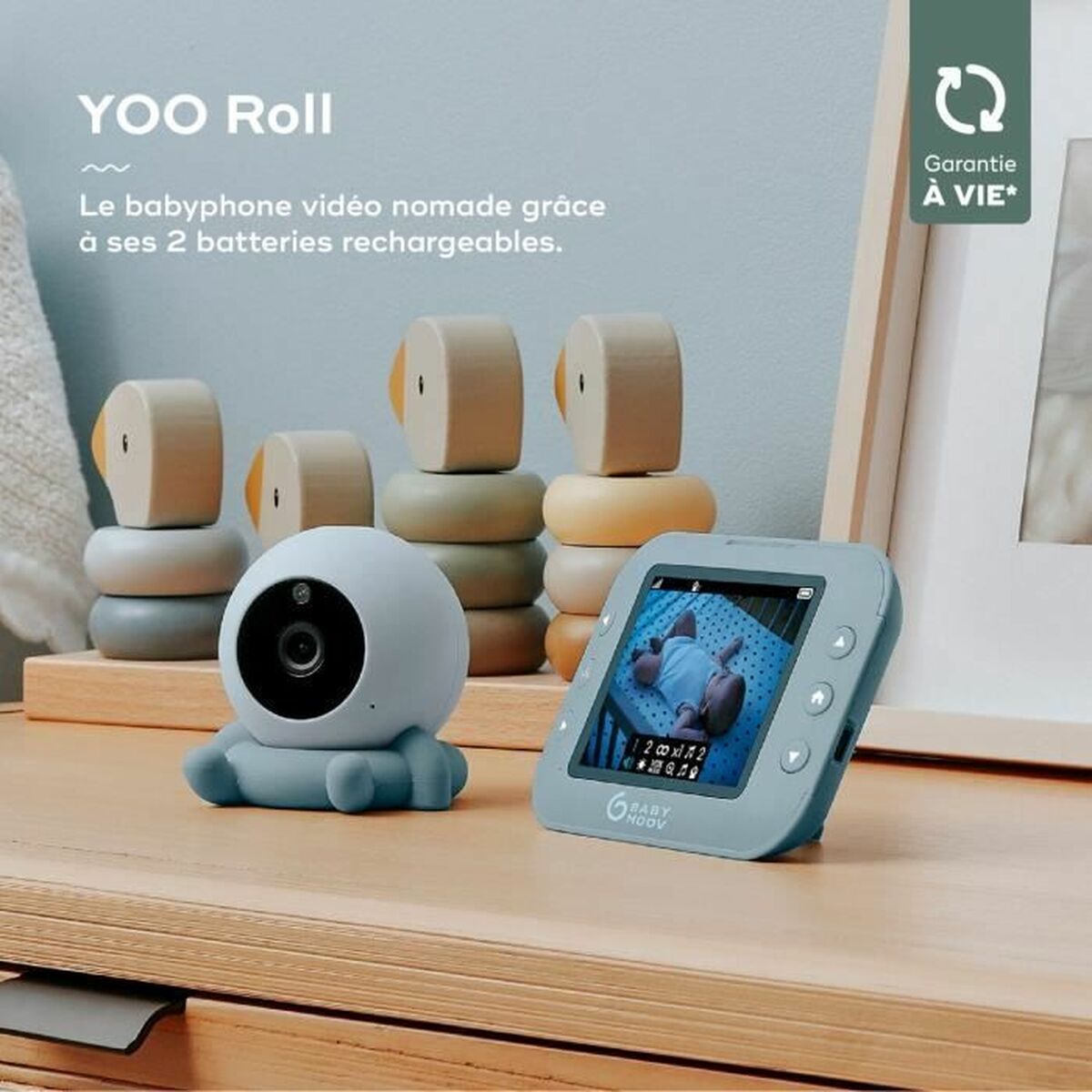 Baby Monitor Babymoov YOO ROLL - Little Baby Shop