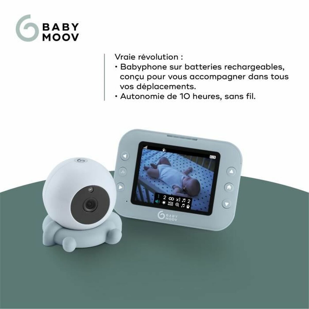 Baby Monitor Babymoov YOO ROLL - Little Baby Shop