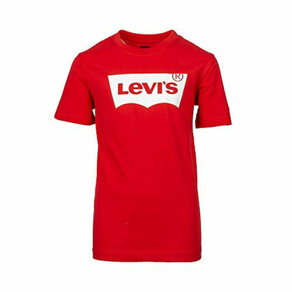 Child's Short Sleeve T-Shirt Batwing Levi's 8157 Red - Little Baby Shop