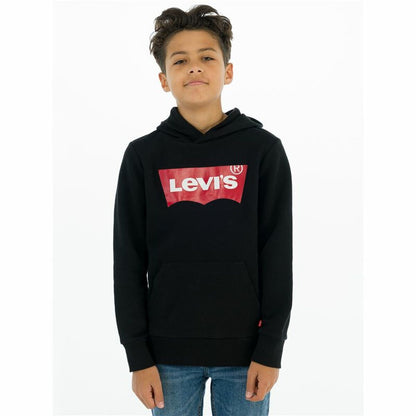 Children’s Hoodie S KNIT TOP Levi's 8E8778-023 Black - Little Baby Shop