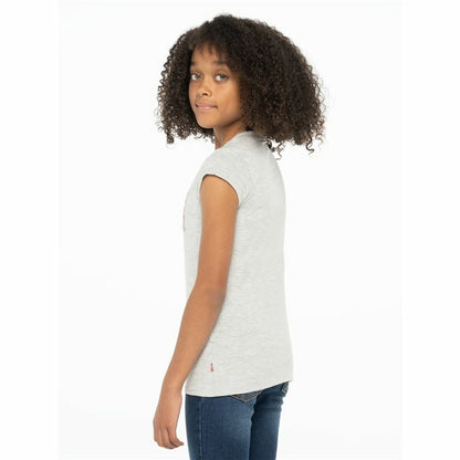 Child's Short Sleeve T-Shirt Levi's Batwing Light grey - Little Baby Shop