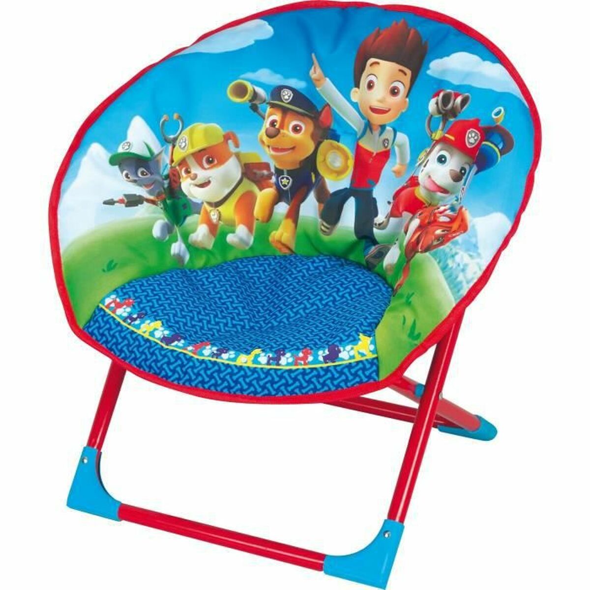 Child's Chair Fun House PAT PATROUILLE Blue Multicolour 1 Piece - Little Baby Shop