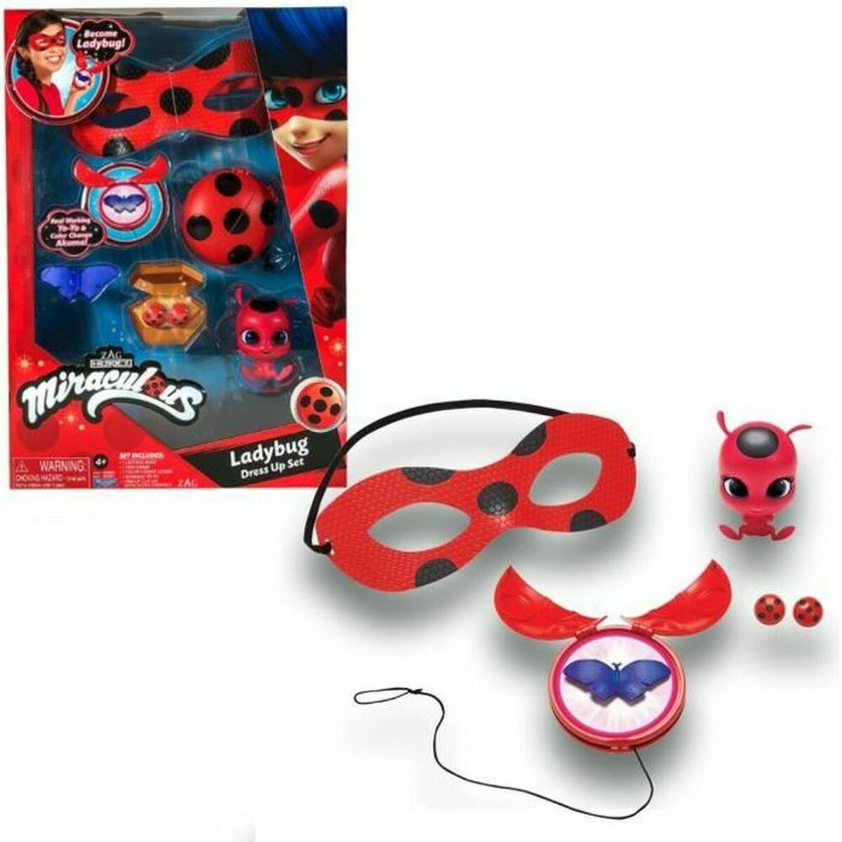 Accessories Bandai Ladybug Transformation Costume Set - Little Baby Shop