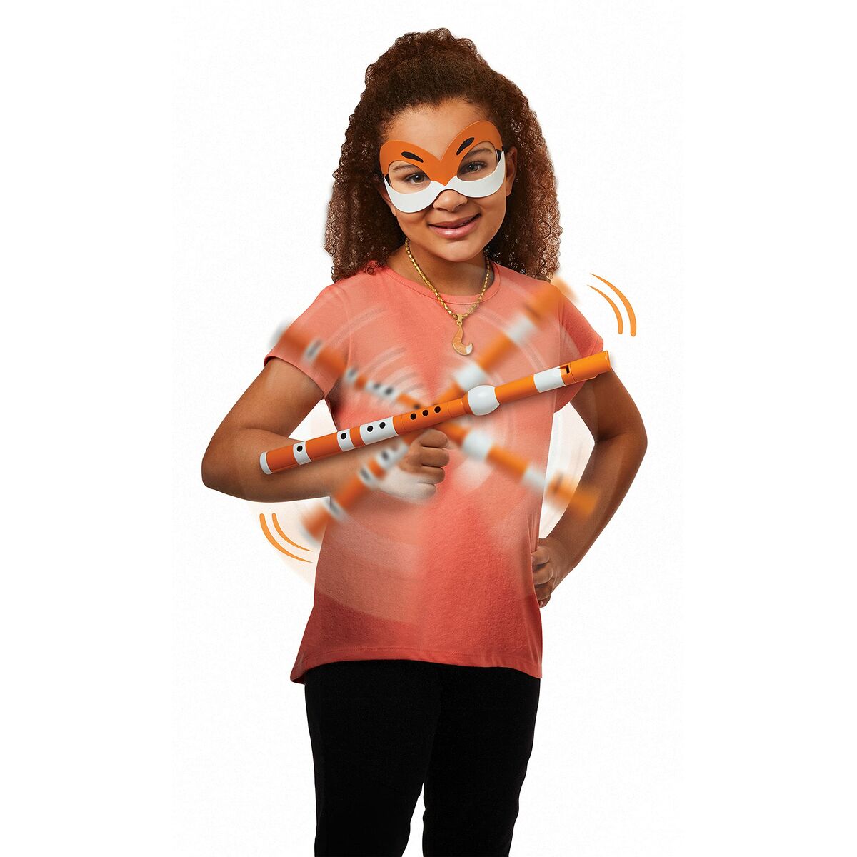 Costume for Children Miraculous: Tales of Ladybug & Cat Noir Transformation Set - Rena Rouge Orange 4 Pieces - Little Baby Shop