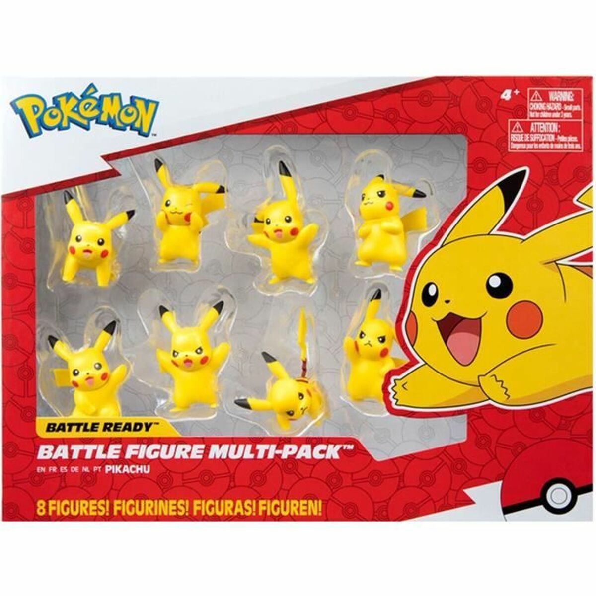 Set of Figures Pokémon Battle Ready! Pikachu - Little Baby Shop