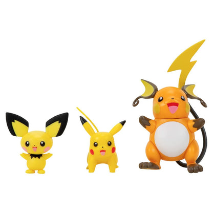 Set of Figures Pokémon Evolution Multi-Pack: Pikachu - Little Baby Shop