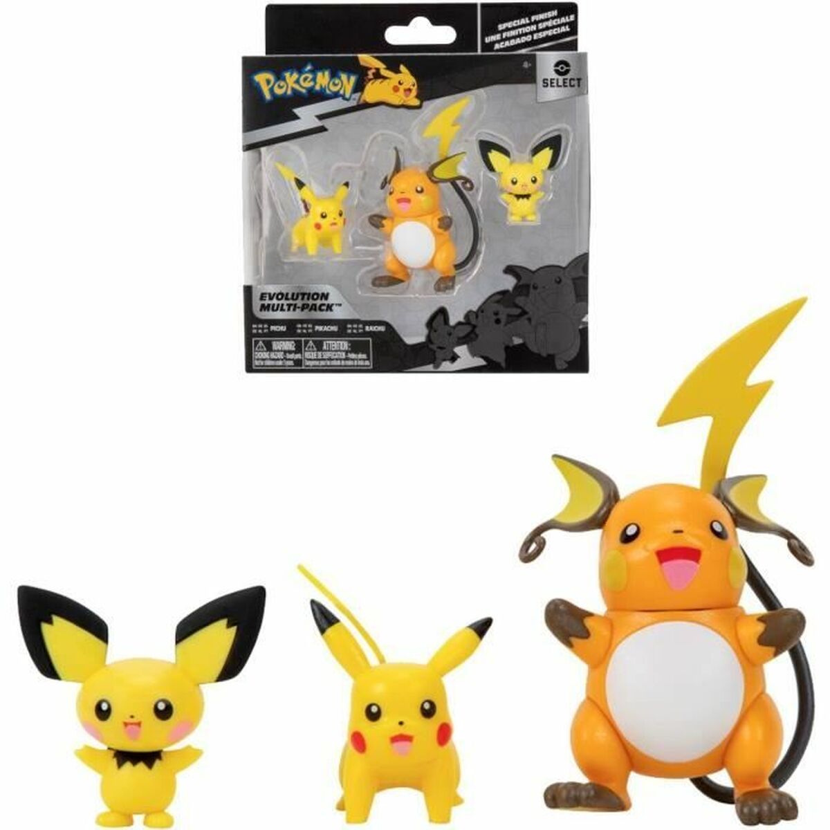 Set of Figures Pokémon Evolution Multi-Pack: Pikachu - Little Baby Shop