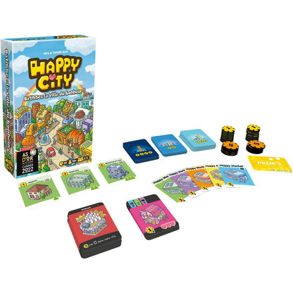 Board game Asmodee Happy City (FR) - Little Baby Shop