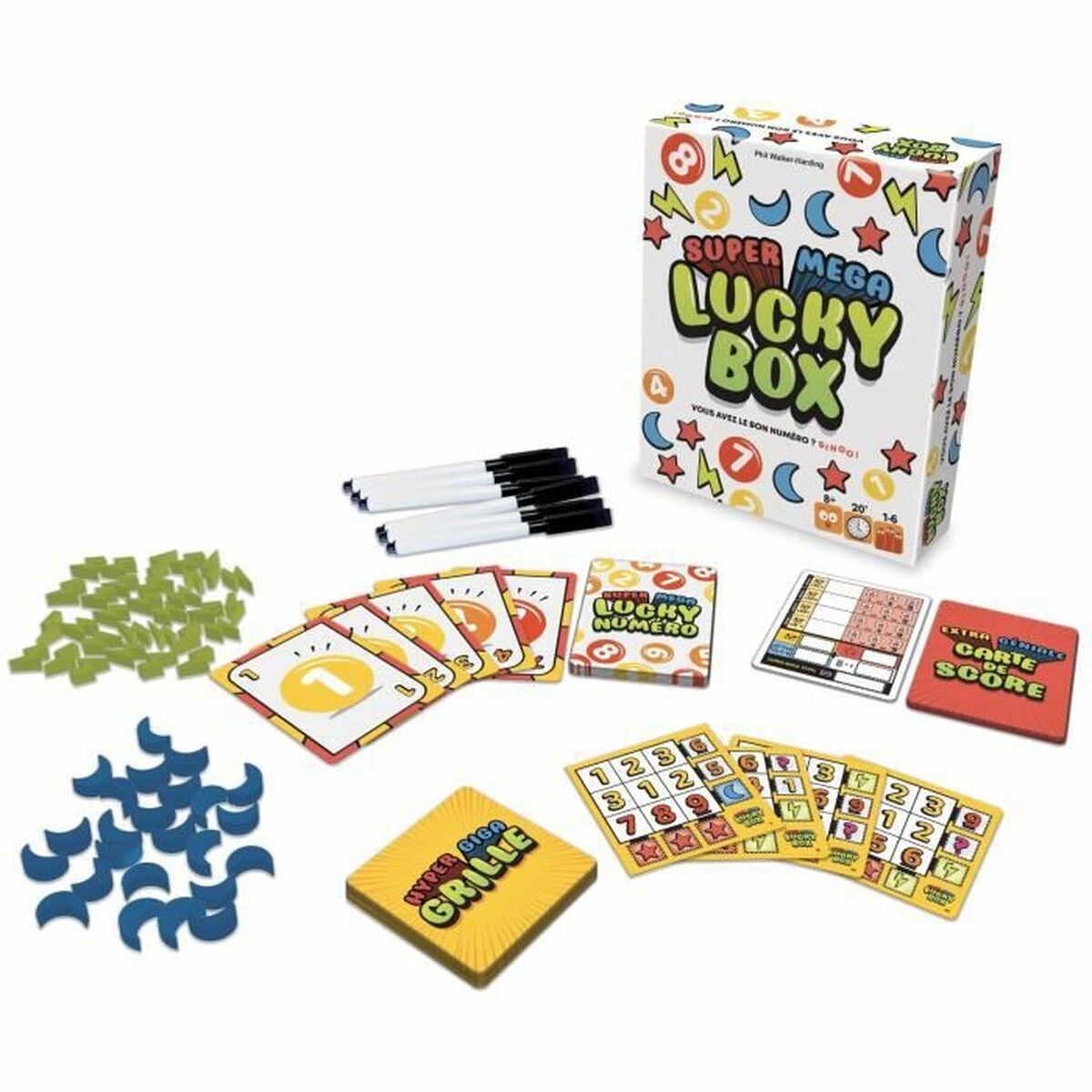 Board game Asmodee Super Mega Lucky Box (FR) - Little Baby Shop