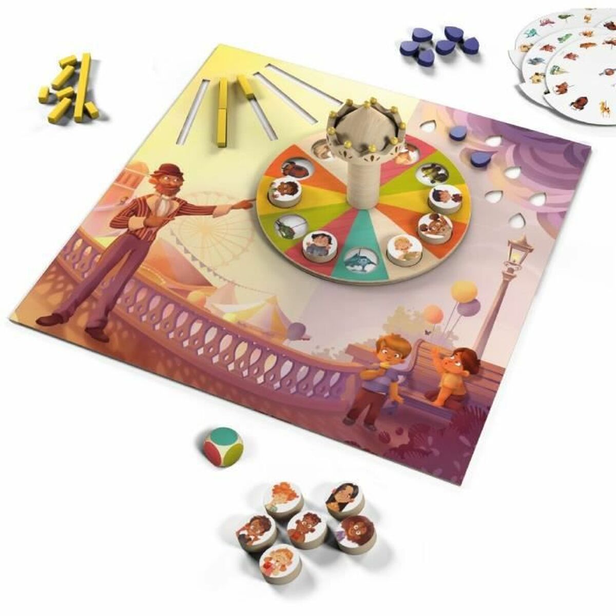 Board game Iello Mr. Carrousel (FR) Multicolour (1 Piece) - Little Baby Shop