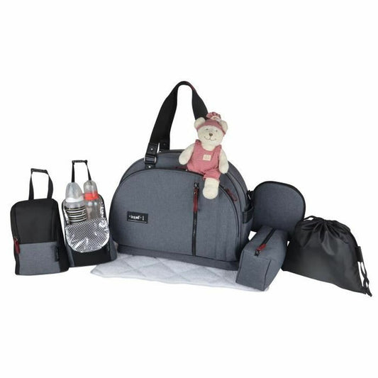 Diaper Changing Bag Baby on Board Grey - Little Baby Shop