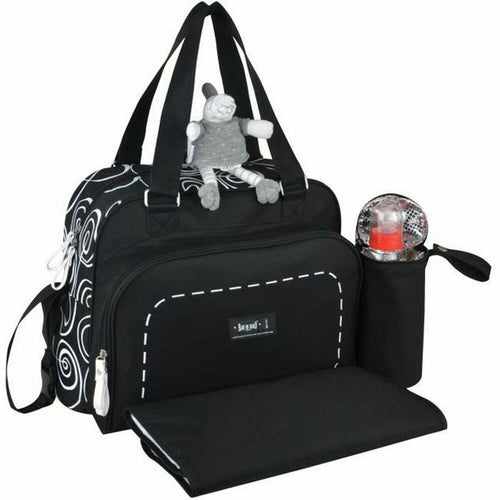 Diaper Changing Bag Baby on Board Black - Little Baby Shop