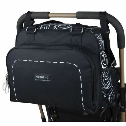 Diaper Changing Bag Baby on Board Black - Little Baby Shop