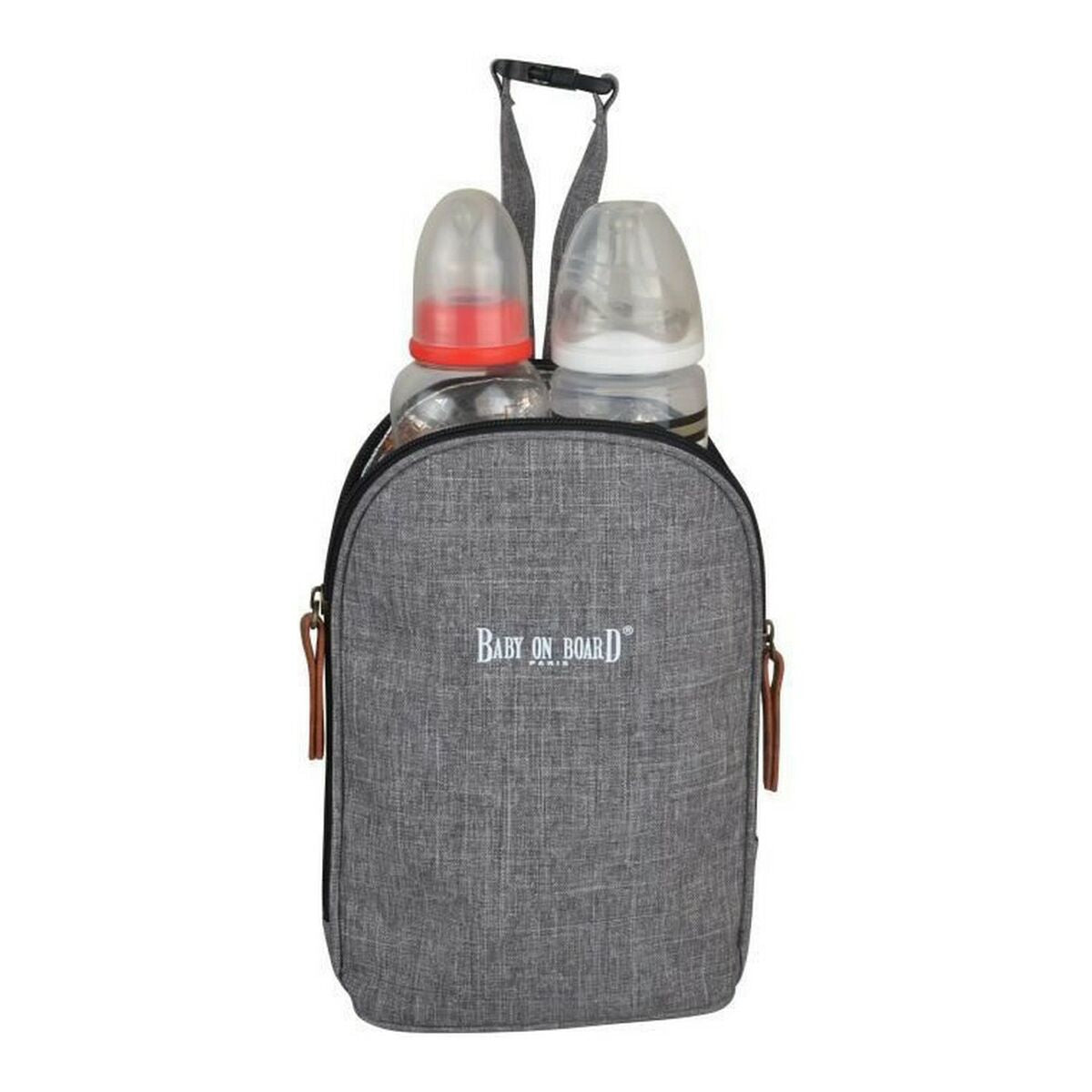 Diaper Changing Bag Baby on Board Grey - Little Baby Shop