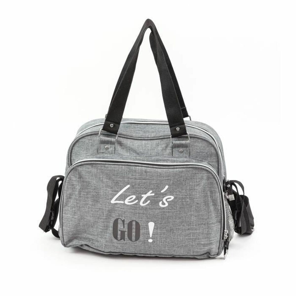 Diaper Changing Bag Baby on Board SIMPLY Lets'Go Grey - Little Baby Shop