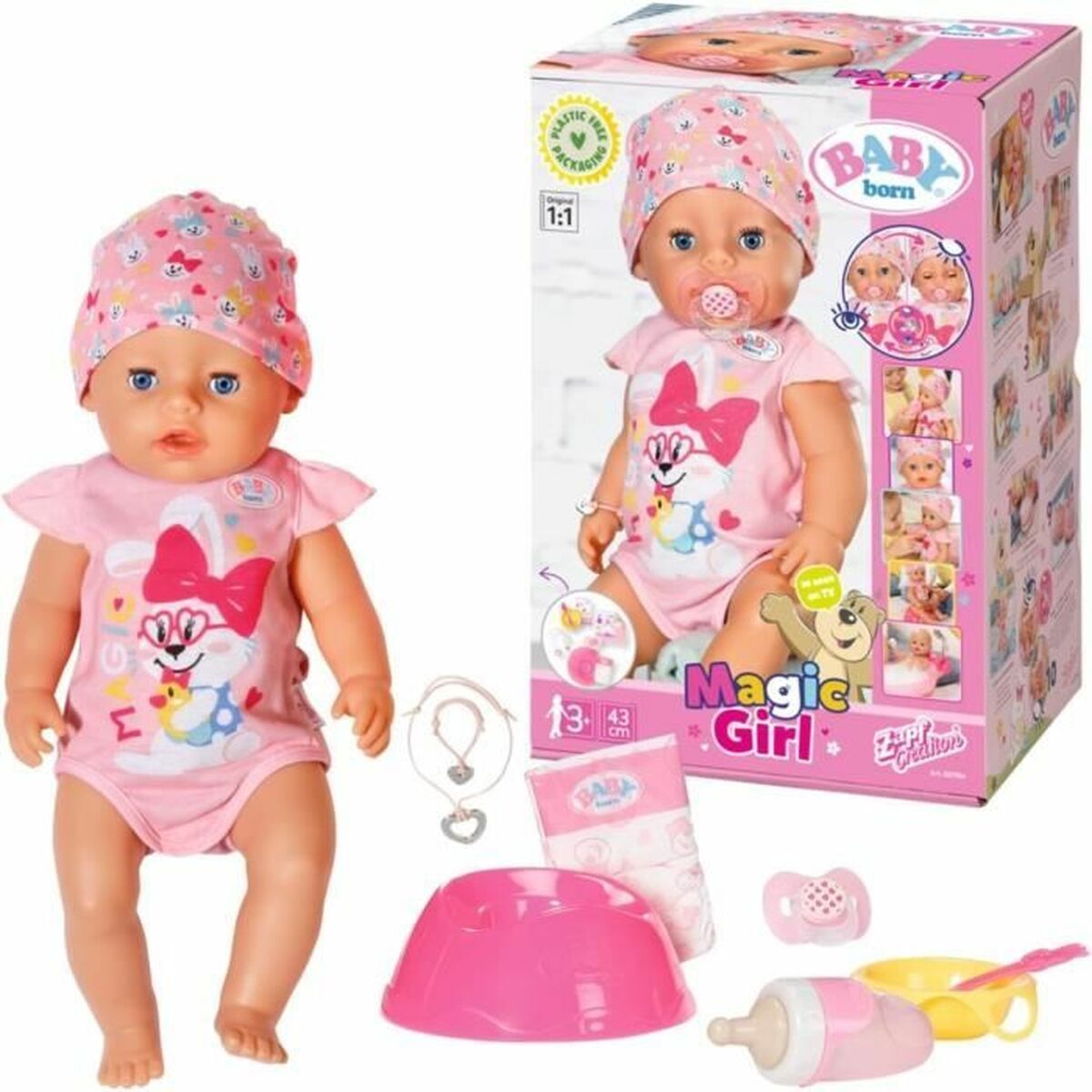 Baby doll Baby Born Magic Girl - Little Baby Shop