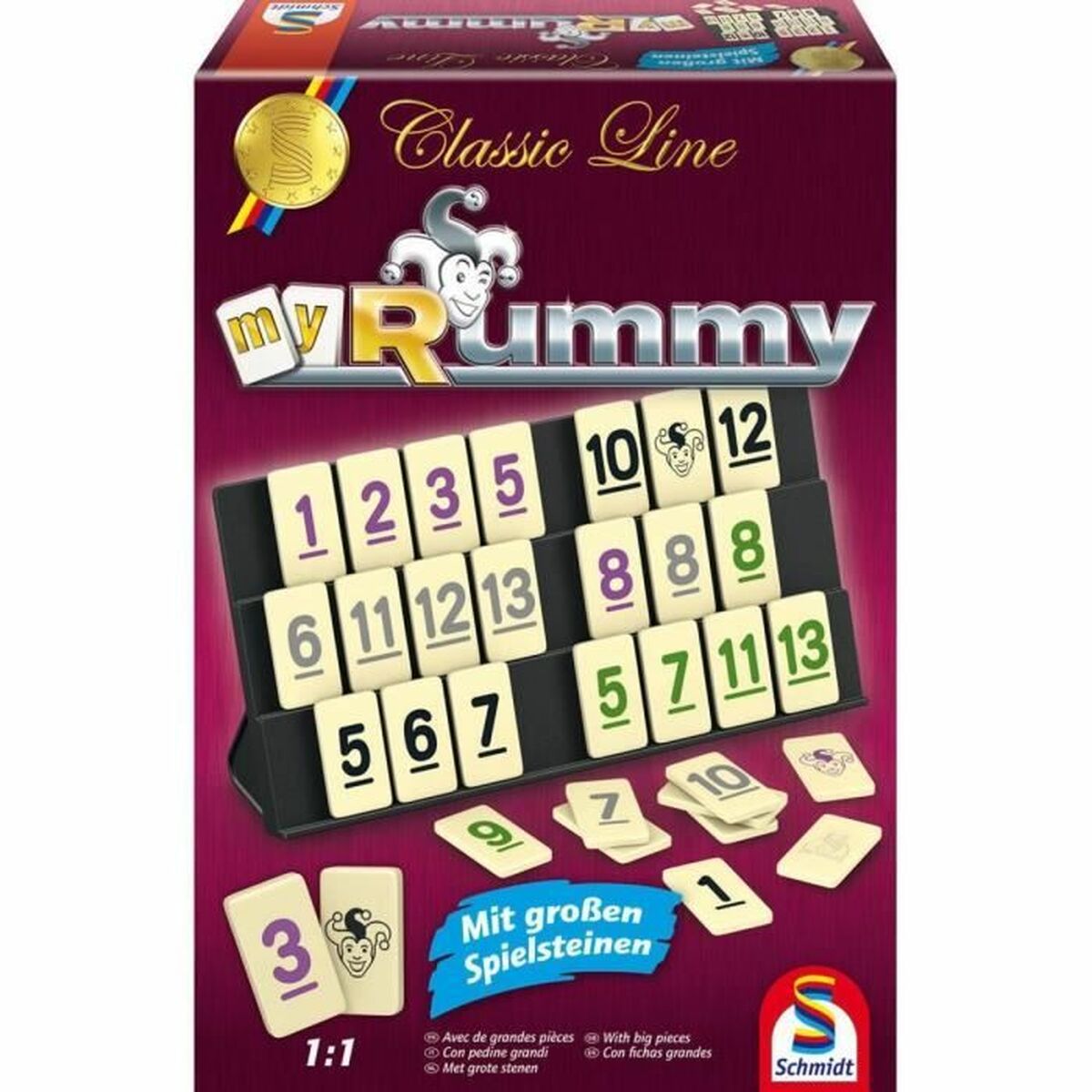 Board game Myrummy (1 Piece) - Little Baby Shop