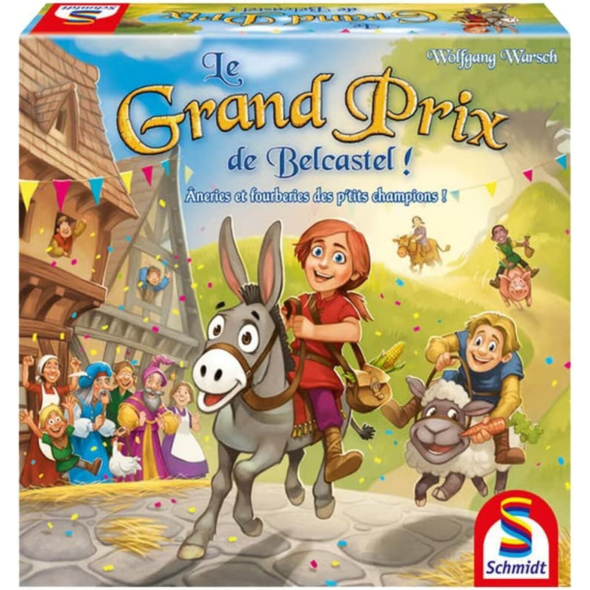 Board game Schmidt Spiele Le Grand Prix de Belcastel (FR) - Little Baby Shop