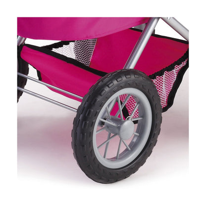 Doll Stroller Reig Trendy Classic Fuchsia 45 cm - Little Baby Shop