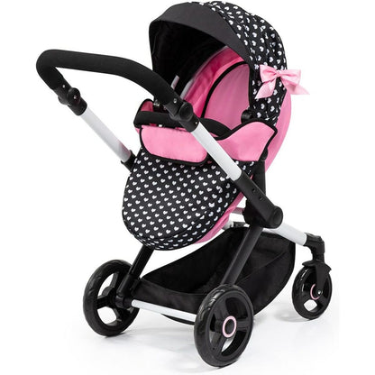 Doll Stroller Bayer Design Pink 58-71 cm - Little Baby Shop