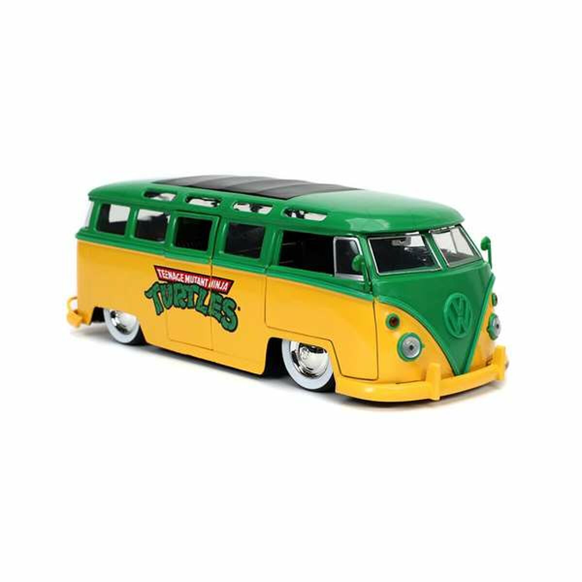 Playset Teenage Mutant Ninja Turtles Leonardo & 1962 Volkswagen Bus 2 Pieces - Little Baby Shop