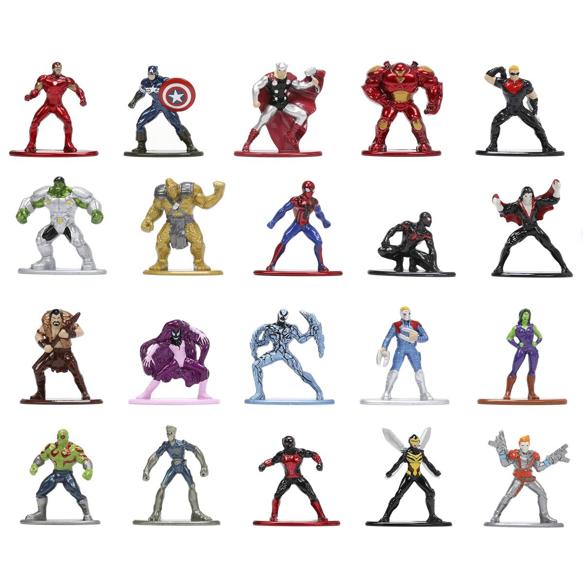 Set of Figures Marvel 20 Pieces - Little Baby Shop