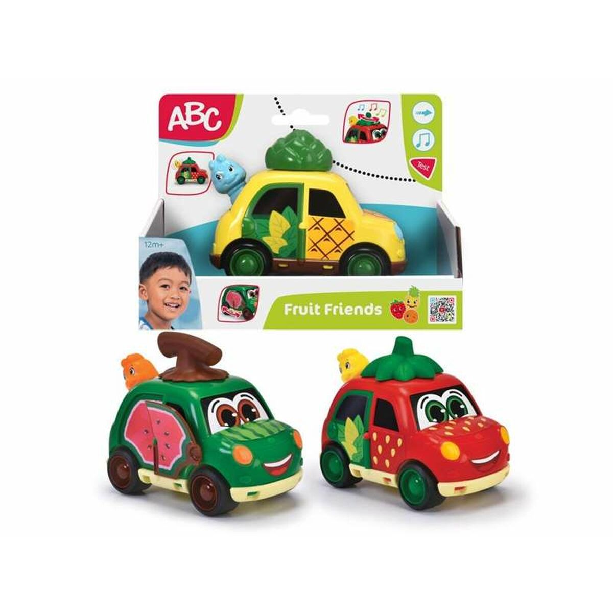 Toy car Smoby Fruit Friends 12 cm - Little Baby Shop